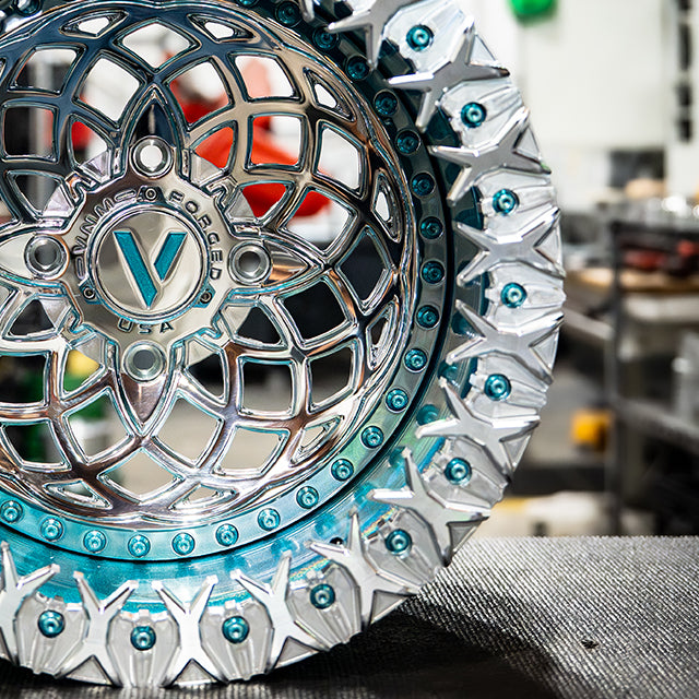 V-4 Beadlock UTV Side by Side Custom Forged Wheels
