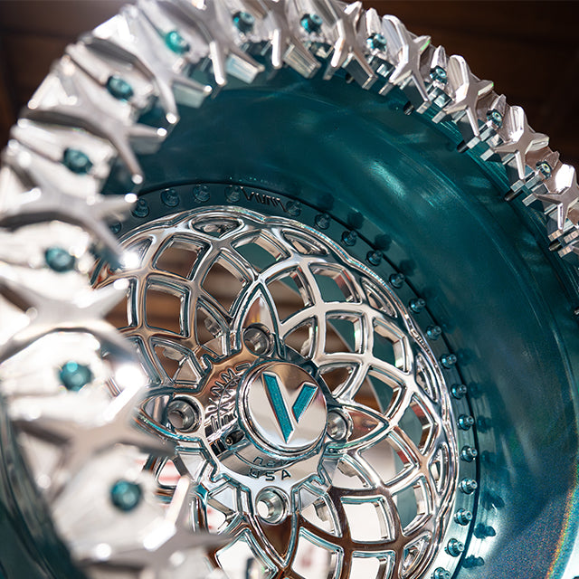 V-4 Beadlock UTV Side by Side Custom Forged Wheels