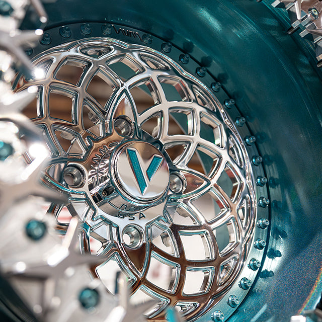 V-4 Beadlock UTV Side by Side Custom Forged Wheels