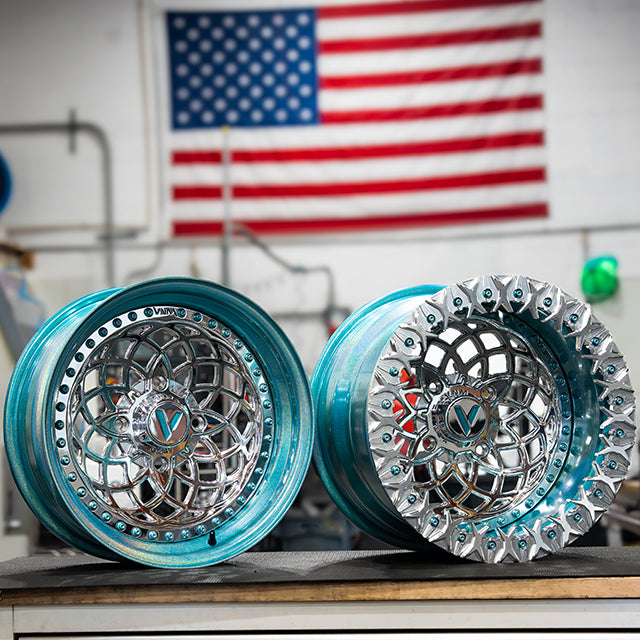 V-4 Beadlock UTV Side by Side Custom Forged Wheels