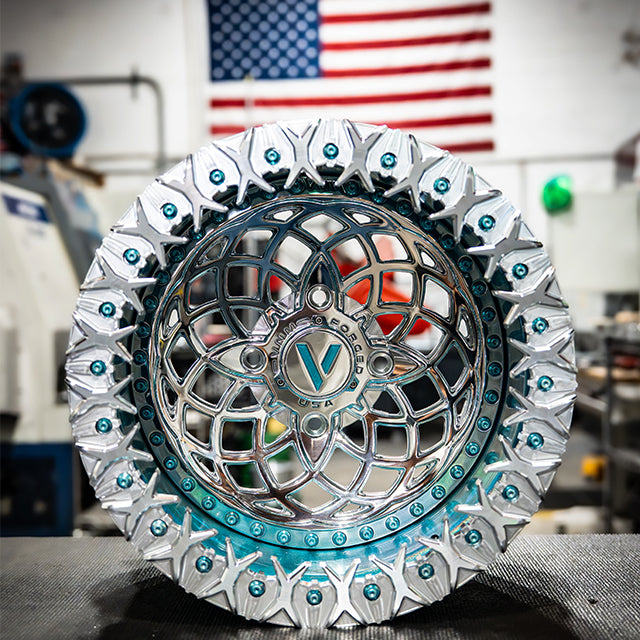 V-4 Beadlock UTV Side by Side Custom Forged Wheels